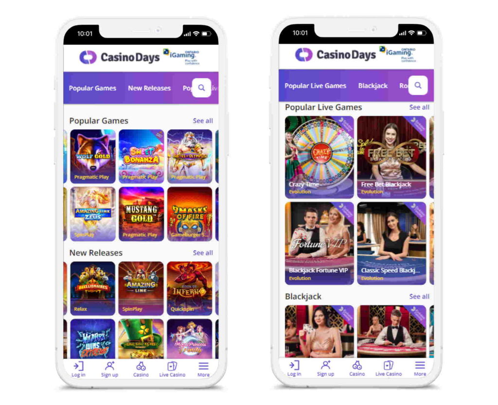 Casino days app