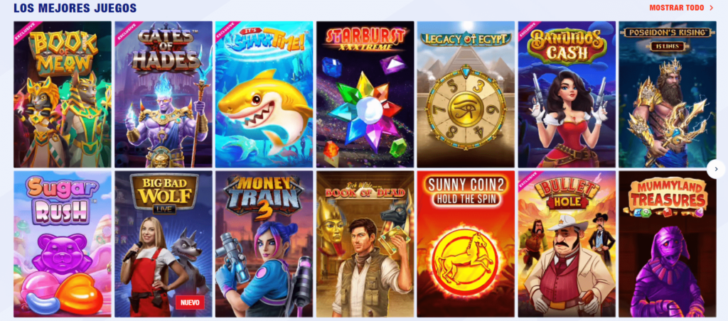 Juegos en Bankonbet Casino